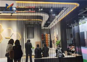 Wholesale 1.2mm Coil Drapery Mesh Household Fair Dividers Arc Boundary Curtain Aluminium from china suppliers