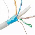 Indoor 4 Pairs CCA Cat 6 FTP Cable 305m Pull / Box Network Cable