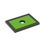 410mm Length 1 Channel Machine Vision Backlight With Centre Hole