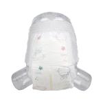 50pcs/bag B Grade Disposable Baby Diaper Stock Lot with Green ADL in Transparent