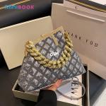 Daily Life Ladies Glitter Sequin Click Evening Clutch Purse with Custom Logo
