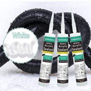 Wholesale 280ml 300ml RTV Silicone Sealant Paintable Silicon Glue For Window Door from china suppliers