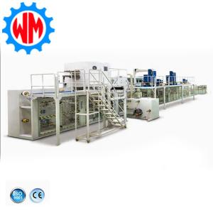 Wholesale High Speed Diaper Manufacturing Machine PLC Control Customizable from china suppliers