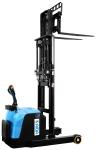 ISO Approved Walkie Electric Reach Truck , Fully Electric Pallet Stacker 2 Ton