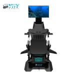 Aluminum Alloy Roller Coaster Game Machine Simulator Virtual Reality Cinema
