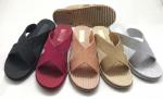 Flat Heel PVC Glittering Women Slipper Slide Outdoor Beach Slippers Size 36-41#