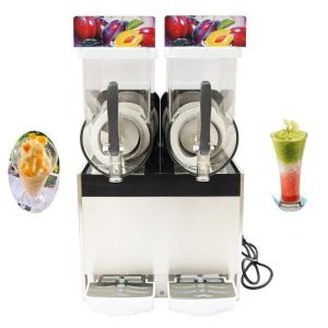 Wholesale 220V 15L Commercial Slush Machine Two Bowls Slushy Makers For Frozen Drink from china suppliers