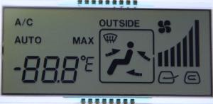 Wholesale Automotive Air Conditioning Controller HTN LCM Lcd Seven Segment Display from china suppliers