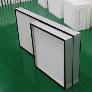 Wholesale H14 FFU Fan Filter Fiberglass Media HEPA Air Filter For Lab from china suppliers