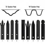 1.8m 2.1m 2.4m Commercial Palisade Fencing