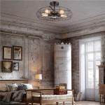 LED Pendant Lights Industrial Style Metal for Living Room Kitchen Retro Loft