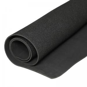 China 3mm-6mm Anti-Slip Fine Ribbed Rolls Rubber Sheet Rubber Stable Mats For Horse Stable on sale