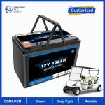 LiFePO4 Lithium Battery 12V 100AH 200AH Deep Cycle Batteries OEM ODM Lithium