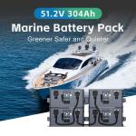 Deep Cycle 51.2V 25.6V 12.8V 420AH Lithium Ion Battery Pack System Fast Charging