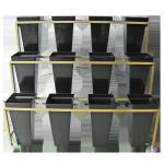 Movable 796mm Height 590mm Depth Flower Display Rack Three Layer