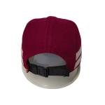 Fashion Custom Wool 5 Panel Camper Hat For Children Red Color 56-62CM