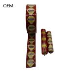 Flexography printing plastic casings Custom LOGO casings Vienna sausage plastic