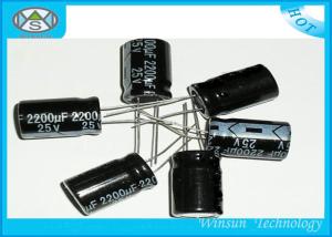 Wholesale Black 22000uf 100v Aluminum Electrolytic Capacitor CD291 High Capacity For DVD / Telephone from china suppliers