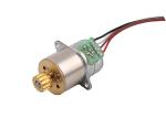 Diameter 15mm 12 V Gearbox Stepper Motor High Torque Low Speed Gear Ratio 1:10~1