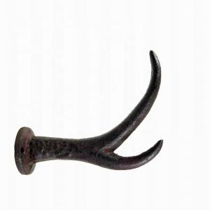 Wholesale Deer Antler Cast Iron Wall Hooks Cast Iron Crafts Rust from china suppliers