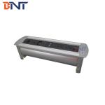 Multimedia meeting room motorized flip up hidden table socket outlet