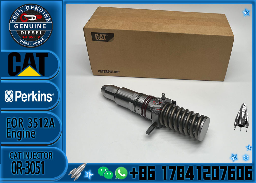 3512A Diesel Fuel Injector Assembly 7E-6408 0R-3052 4P-9075 0R-3051 4P-9076 0R-2921 4P-9077 7E-3383 0R-2925 111-3718 0R-