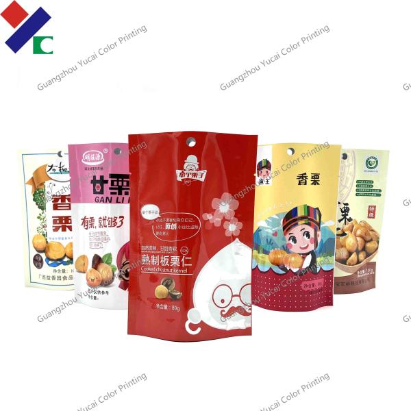 Food Grade Chicken Wings Retortable Pacakging Bags Vacuum Sealed Foil High
