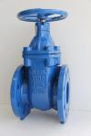 Flat Bottomed Seat Ductile Iron Gate Valve Metal Seated Gate Valve