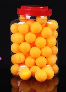 Wholesale Standard 40mm Table Tennis Balls 60 PCS Celluloid Material In Transparent Tank from china suppliers