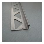 Brushed Stainless Steel Corner Tile Trim Edging Wall Decoration L Profile