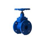 24 Inch Flange Type Rubber Seated Sluice Valve Ductile Iron