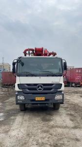 Wholesale Used Concrete Pump Mercedes Truck Concrete Boom Pump Heavy Equipment 2013 Pm 56m from china suppliers