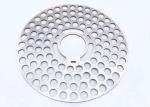 1*2m Metal Perforated Sheet , 3mm Perforated Stainless Steel Sheet Laser Cutting