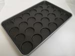 4" 24 Links Aluminum Hamburger Bun Baking Pan Easy Cleaning
