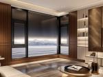 Sleek Aluminium Casement Windows Swing Opening Powder Coating