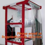 BIODEGRADABLE printed Laundry dry cleaning garment bag on roll,laundry suit