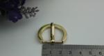 Factory direct 20 mm / 25 mm / 32 mm gold zinc alloy bag strap buckle leather