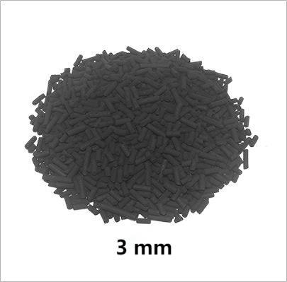 Custom Active Carbon Air Filter Deodorizing Particles Black Columnar For Gold Extraction