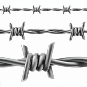 Wholesale Decorative Use Barbed Wire Fence Corrosion Resistant Firm Frame Compact Size from china suppliers