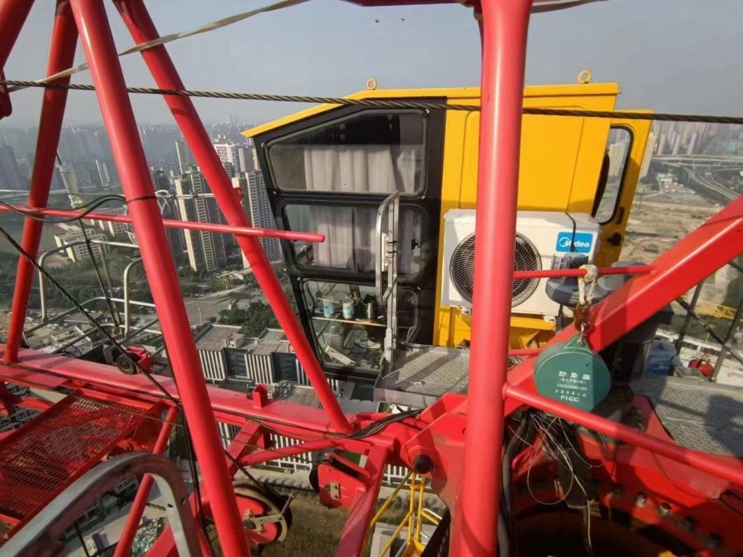 Sale of 21 Years 31 Two Independent Height 45 Meters Tower Crane