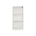 Waterproof Powder Coated Steel 3 Drawer Filing Cabinet