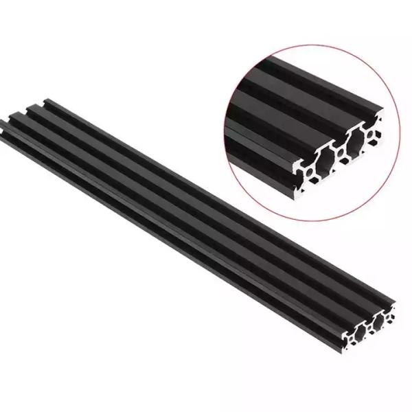 6061-T6 Industrial Aluminum Extrusion Profile T Slot Sandblating