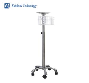 Wholesale Stand Stainless Steel Medical Instrument Patient Monitor Trolley For Hospital from china suppliers