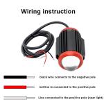 High Low Beam Motorcycle LED Headlamp Kit Bulb Type Motorcycle Driving Headlight