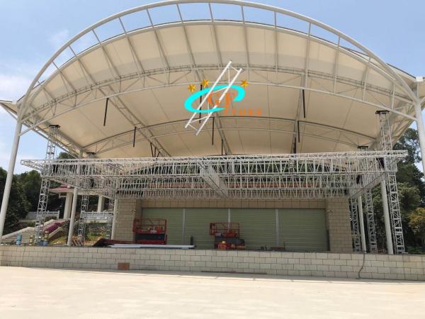 14M Safety Span 6082 Aluminum Stage Truss For Hanging Displays