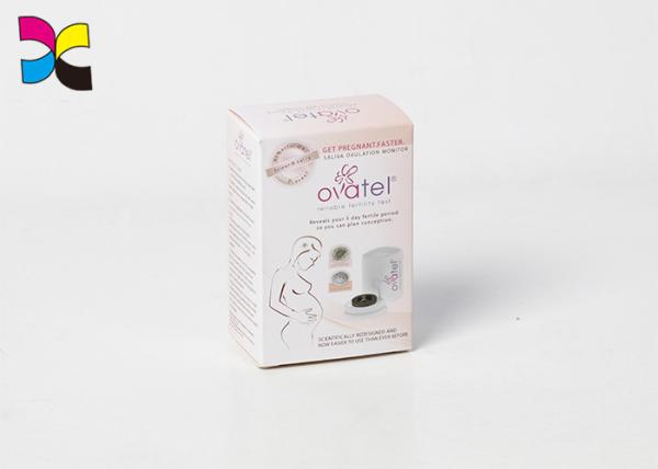 Cosmetic Custom Printed Packaging Boxes , Clear Plastic Lipstick Special