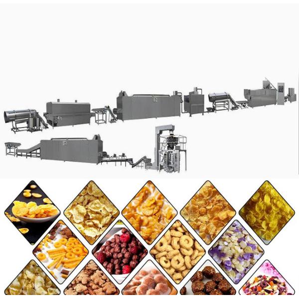 Bulk corn flakes automatic food making machine