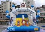 28'x17' ancient guards kids inflatable castle slide made of lead free material