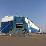 Excavator and truck crane roro shipping quote from Chinese freight agent