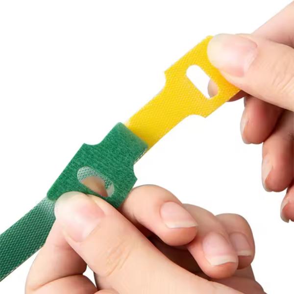 Customized Hook And Loop Cable Ties Self Locking Reusable Velcro Cable Ties Adjustable